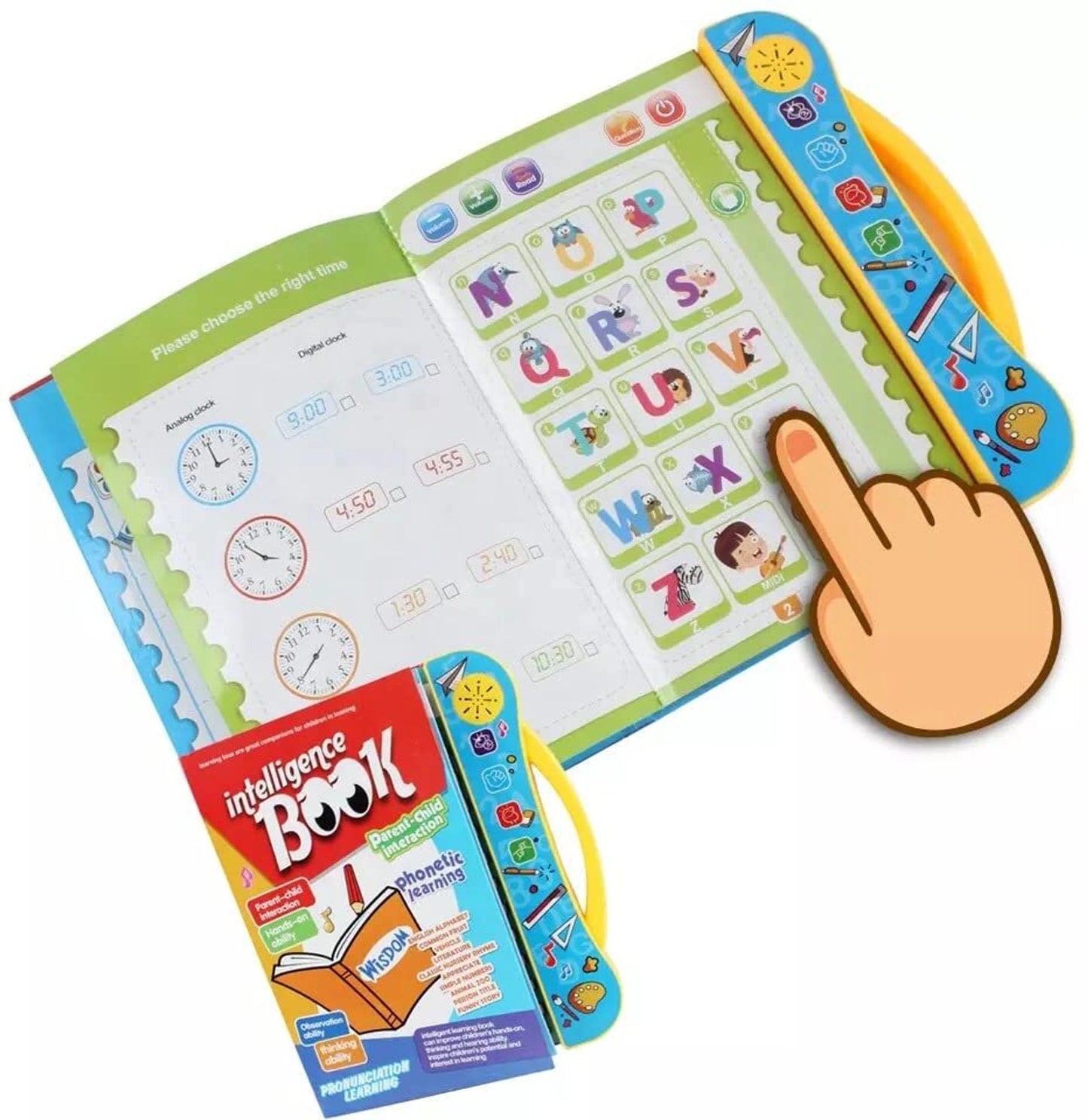 Earendelkids Intelligence Book Sound Book, make learning interactive