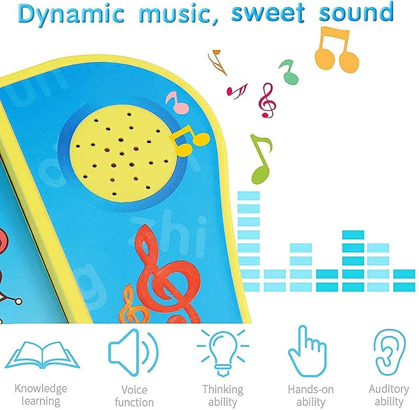 Earendelkids Intelligence Book Sound Book, make learning interactive