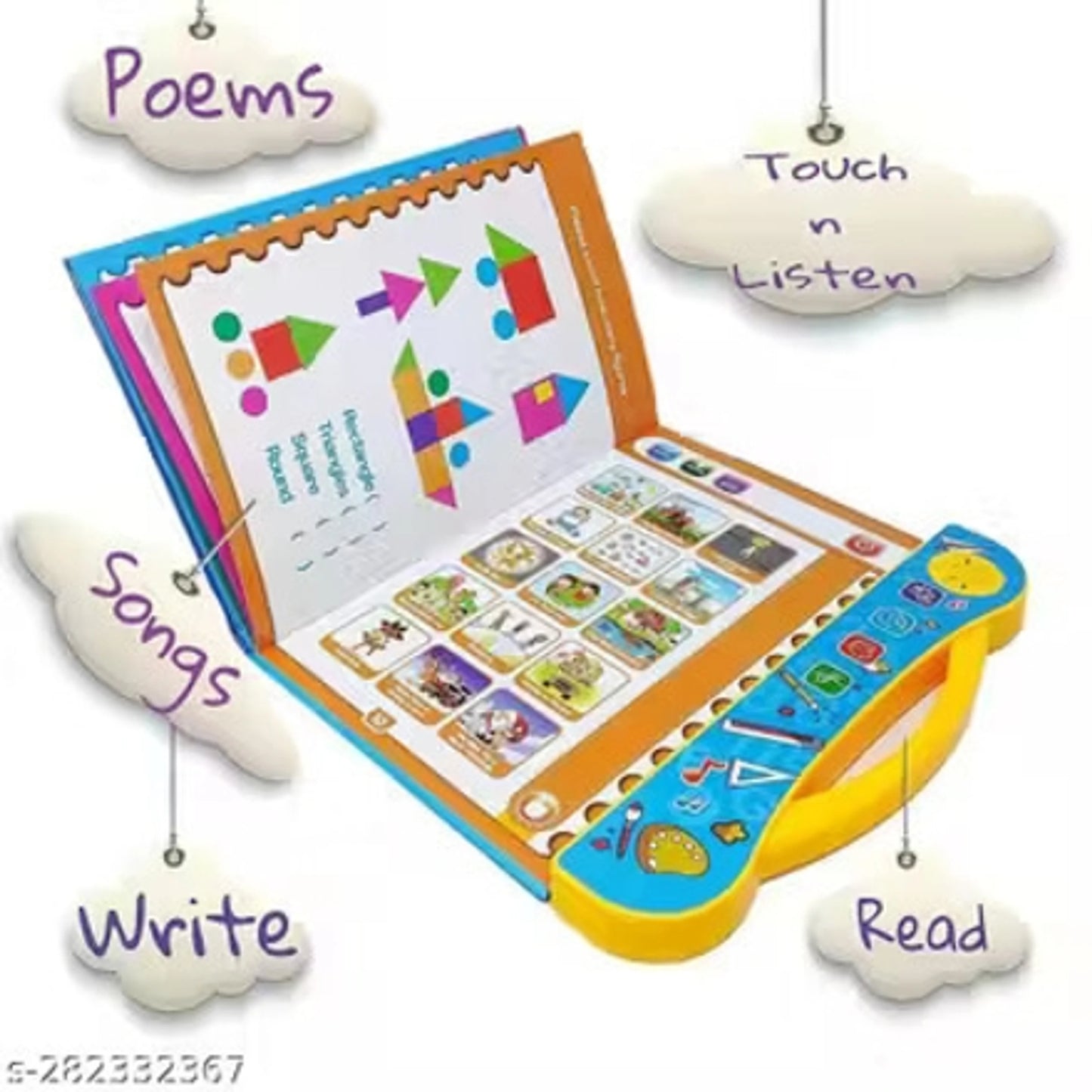Earendelkids Intelligence Book Sound Book, make learning interactive